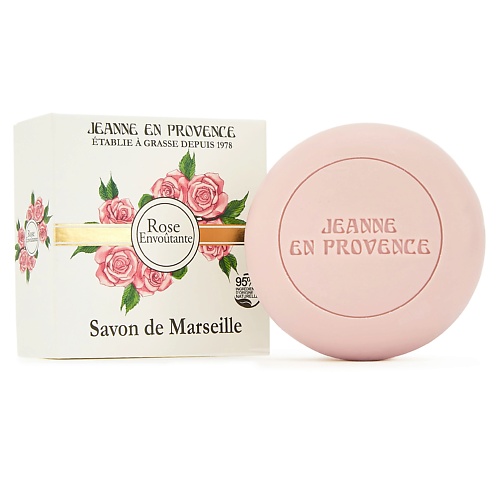 JEANNE EN PROVENCE Мыло для тела косметическое Rose Envoutante 100.0 ma provence мыло марсельское майская роза 200