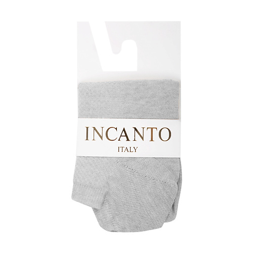 INCANTO Носки женские Grigio chiaro minimi cotone 1201 носки женские однотонные укороченные grigio 0