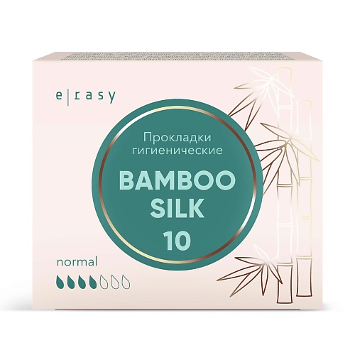 E-RASY Прокладки  BAMBOO SILK Normal 10.0 e rasy прокладки bamboo silk normal 10 0