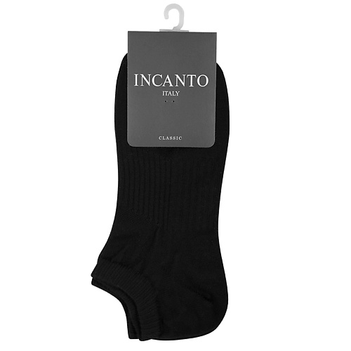 Носки INCANTO Носки мужские Classic Nero укороченные следки спортивные укороченные