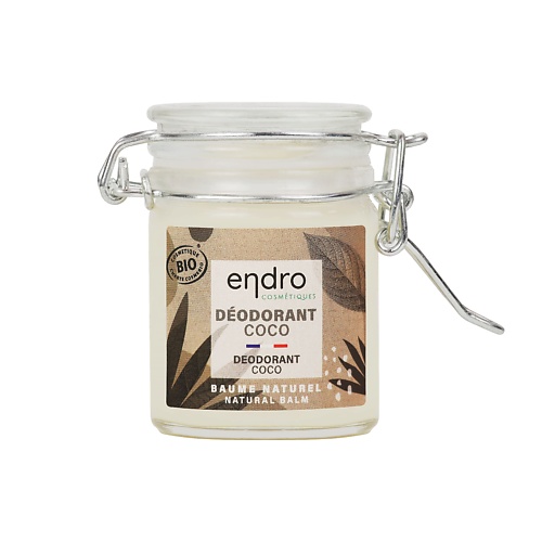 ENDRO Органический бальзам-дезодорант с кокосовым маслом Endro 50.0 klorane восстанавливающий бальзам для волос с органическим маслом купуасу