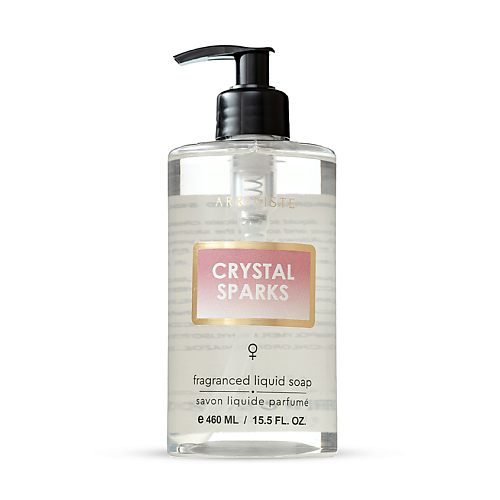 ARRIVISTE Жидкое  мыло для рук, уходовое парфюмированное Crystal Sparks 460 arriviste жидкое мыло для рук уходовое парфюмированное african dancer 460