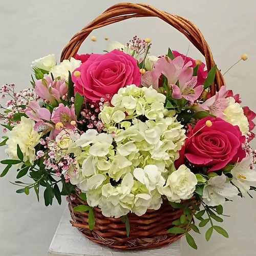 VORNIKOV BOUQUETS Корзина с цветами Весенняя капель vornikov bouquets корзина с ами очный сад