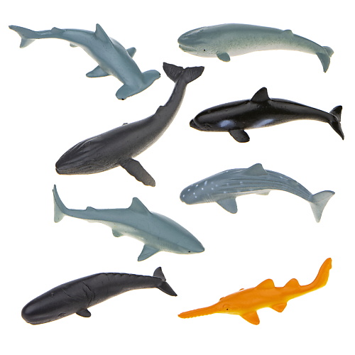 1TOY Игровой набор В мире Животных Акулы 1.0 метазоа зарождение разума в животном мире