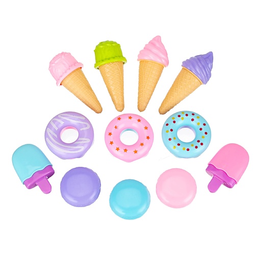 Игровой набор GIRL'S CLUB Игровой набор  Повар, в комплекте мороженое, десерты набор игровой cчастливый повар 17предметов