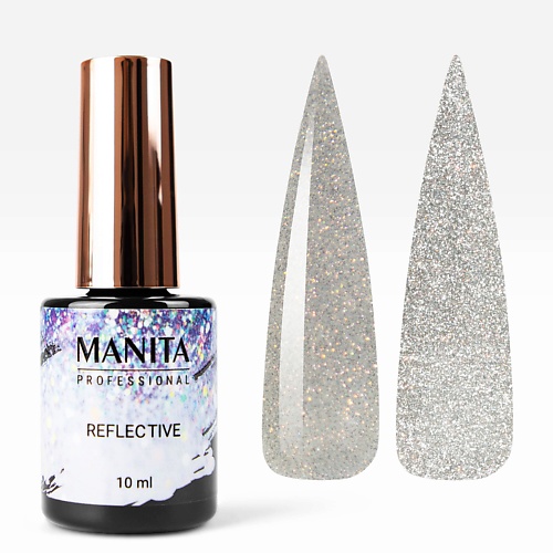 MANITA Professional Гель-лак для ногтей светоотражающий Reflective all star professional каучуковая камуфлирующая база для ногтей rubber base