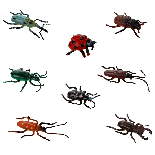 Игровой набор 1TOY Игровой набор В мире Животных Насекомые игровой набор 1toy игровой набор в мире животных жуки
