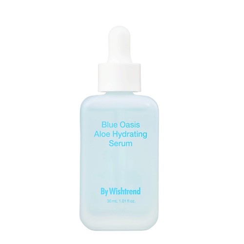 BY WISHTREND Увлажняющая сыворотка с алоэ Blue Oasis Aloe Hydrating Serum 30.0 lebelage пенка для умывания с алоэ увлажняющая cleansing foam aloe 100