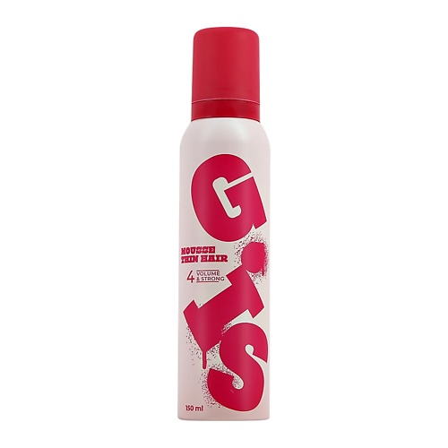 gis мусс для волос gis max hold сверхсильная фиксация 150 мл Мусс для укладки волос GIS Мусс для волос объем для тонких волос (сильная фиксация)