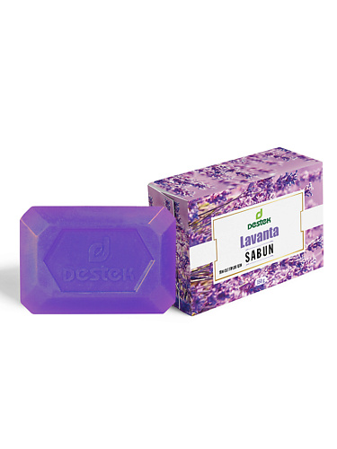 DESTEK Мыло лавандовое для тела душа лица увлажнение очищение 1500 650₽