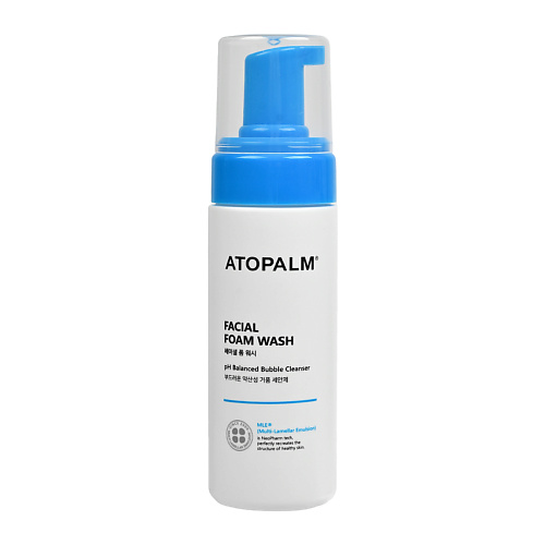 Мусс для умывания ATOPALM Пенка для умывания детская Facial Foam Wash гель для умывания superfood facial wash 200мл
