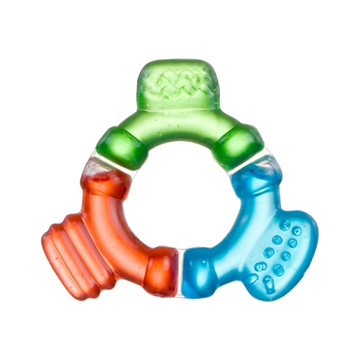 Прорезыватель для зубов CANPOL BABIES Прорезыватель охлаждающий трехцветный фото