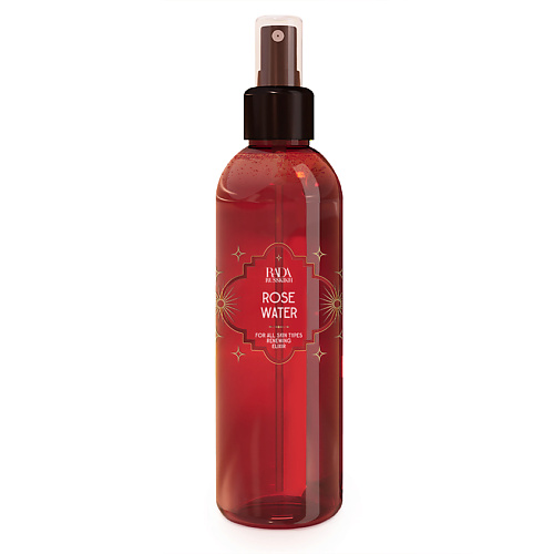 RADA RUSSKIKH Розовая цветочная вода косметическая для лица и тела 200.0 косметическая минерализованная вода с мятой и витаминами