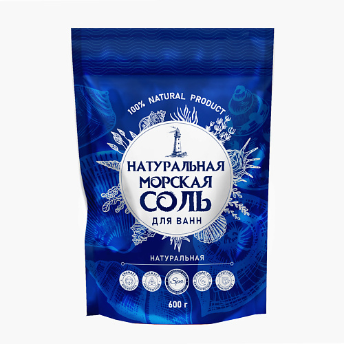 Соль для ванны GREENFIELD Натуральная морская соль для ванн подарочный набор familyhoneysnack набор чайный соль для ванн морская натуральная ручной работы