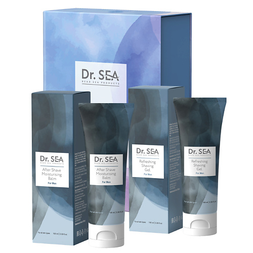 Набор средств для бритья DR. SEA Подарочный набор MEN BOX 1 подарочный набор dr sea gift box beauty super concentrate 1 шт