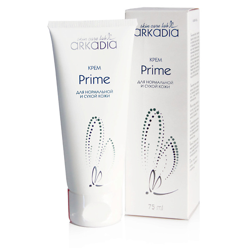 ARKADIA Увлажняющий крем  для нормальной и сухой кожи Prime 75.0 arkadia молочко для чувствительной кожи prime 200 мл