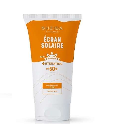 Солнцезащитный крем для тела SHEIDA Солнцезащитный крем с SPF50+ цена и фото