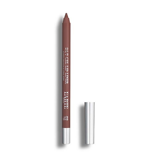 цена Карандаш для губ L'ARTE DEL BELLO Устойчивый гелевый карандаш для губ 24/7 Gel lip liner