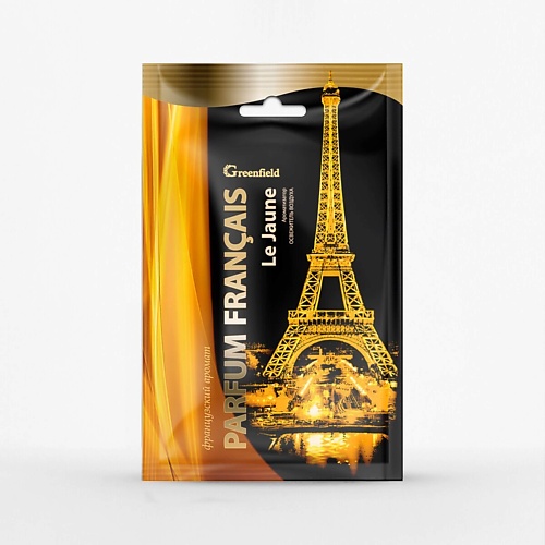 GREENFIELD Parfum Francais ароматизатор-освежитель воздуха Le Jaune 1.0 greenfield новогодняя серия ароматизатор хвойный лес 1 0