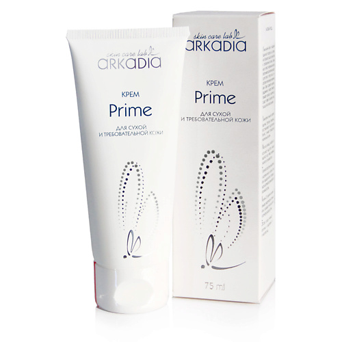 ARKADIA Увлажняющий крем для сухой и требовательной кожи Prime 75.0 arkadia молочко для чувствительной кожи prime 200 мл