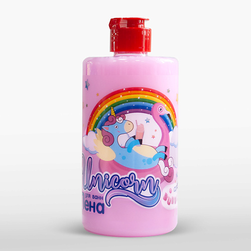 GREENFIELD Пена для ванн Unicorn Bubble Gum 460.0 бомбочка для ванны lp care unicorn collection облачко 100 г