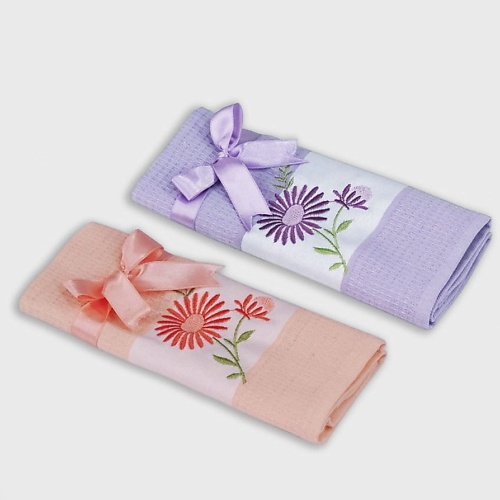 

ARYA HOME COLLECTION Набор кухонных полотенец с вышивкой Daisy 2, Набор кухонных полотенец с вышивкой Daisy 2