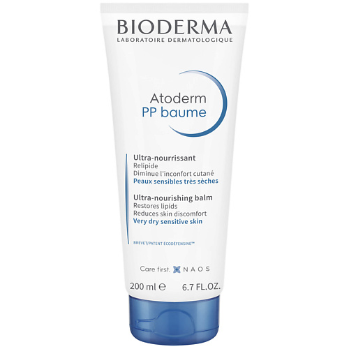 бальзам для губ bioderma восстанавливающий бальзам для сухой поврежденной кожи губ atoderm Бальзам для тела BIODERMA Питательный бальзам для сухой и атопичной кожи тела Atoderm PP