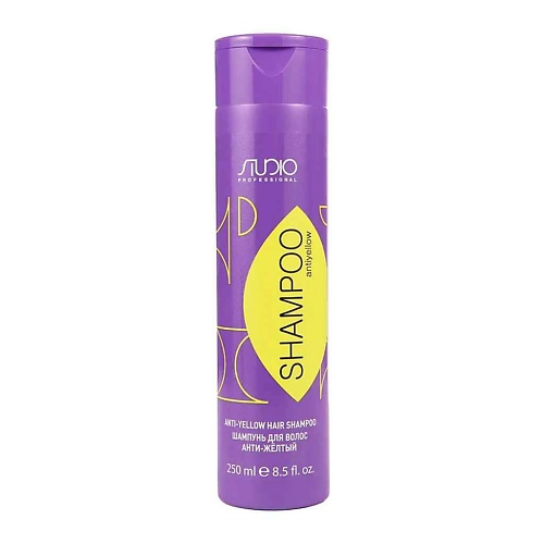 фото Kapous шампунь для волос анти-желтый antiyellow 250.0