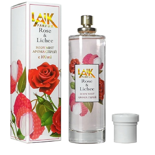 цена Спрей для тела NEO Парфюмерный спрей для тела LAIK PARFUM Rose &Lichee