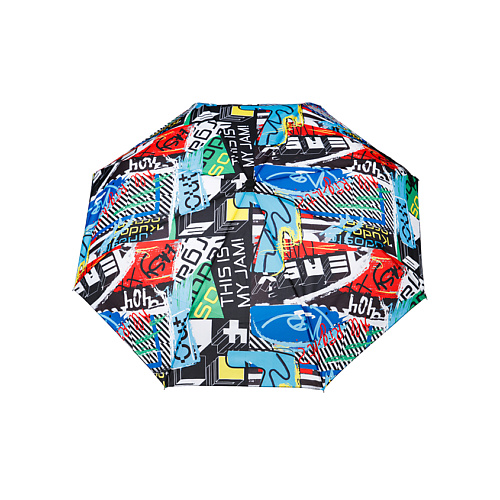 PLAYTODAY Зонт автоматический для мальчиков ветрозащитный светодиодный зонт от солнца и дождя легкий компактный складной обратный автоматический сильный зонт