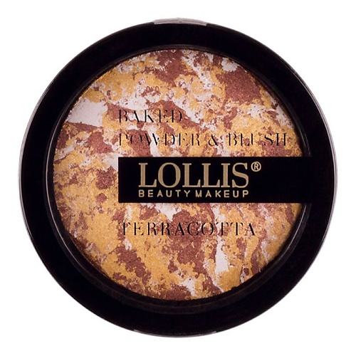 Румяна LOLLIS Румяна для лица Terracotta Compact Powder & Blush On румяна для лица pastel cosmetics terracotta blush on 9 гр