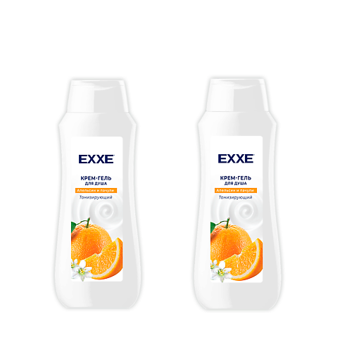 EXXE Крем-гель для душа Тонизирующий Апельсин и пачули 2.0