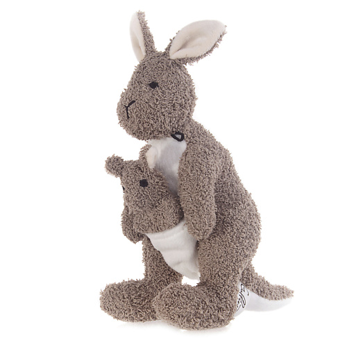 фото Gulliver мягкая игрушка кенгуру с кенгуренком