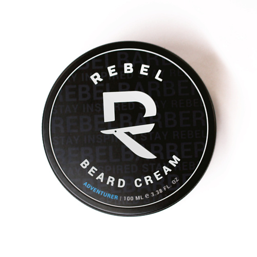 REBEL Премиальный крем для бороды и усов Adventurer 100.0 воск уход для усов и бороды re style 233