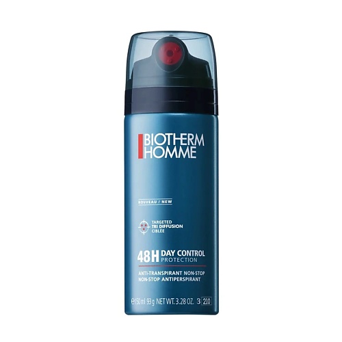 Дезодорант-спрей BIOTHERM Мужской дезодорант-спрей, 48 часов защиты от пота и запаха Homme 48H Day Control цена и фото