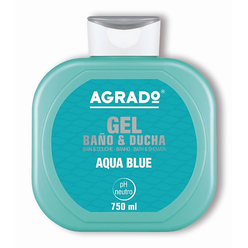 Гель для душа AGRADO Гель для душа AQUA BLUE гель для душа agrado aqua blue 750мл