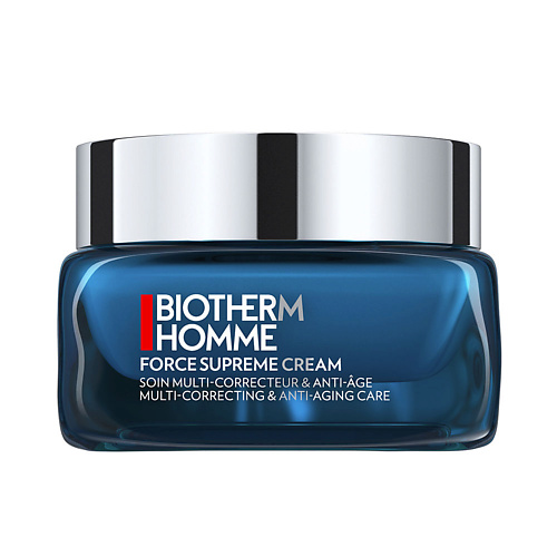 Крем для лица BIOTHERM Антивозрастной крем для мужчин Homme Force Supreme biotherm homme force supreme blue serum