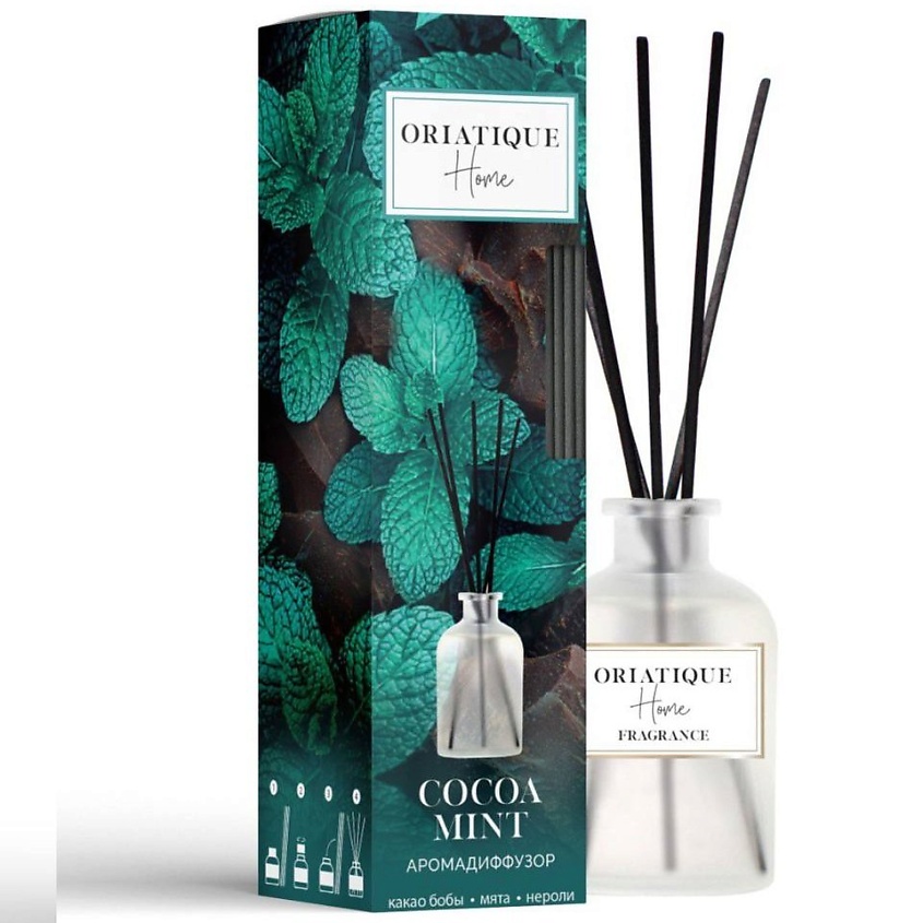 Изображение товара Аромадиффузор ORIATIQUE COCOA MINT мята 40 мл для дома и офиса