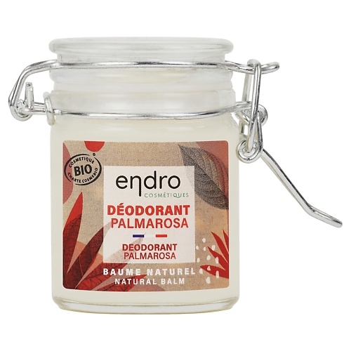 ENDRO Органический бальзам-дезодорант с маслом кокоса и ароматом лемонграсса 50.0