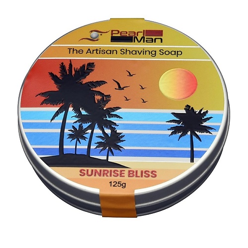 Мыло твердое для бритья PEARL SHAVING Мыло для бритья The artisan shaving soap (SUNRISE BLISS)