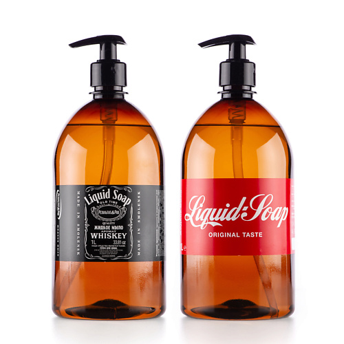 Мыло жидкое РЕЗУЛЬТАТ.ПРО Набор мыла Liquid Soap Виски, Кола bioearth moisturizing liquid soap 250 ml