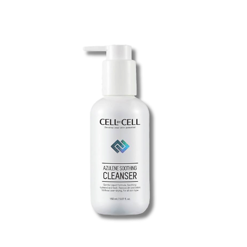 лосьон для лица cellbycell азуленовый увлажняющий лосьон крем azulene soothing lotion Гель для умывания CELLBYCELL Азуленовый успокаивающий гель для умывания  Azulene  Soothing Cleanser