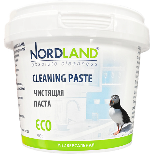 Универсальное чистящее средство NORDLAND Паста чистящая средства для уборки nordland полироль для ухода за мебелью с воском carnauba