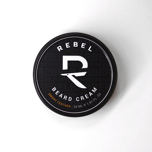 REBEL Премиальный крем для бороды и усов Smoky Leather 30.0 MPL294540