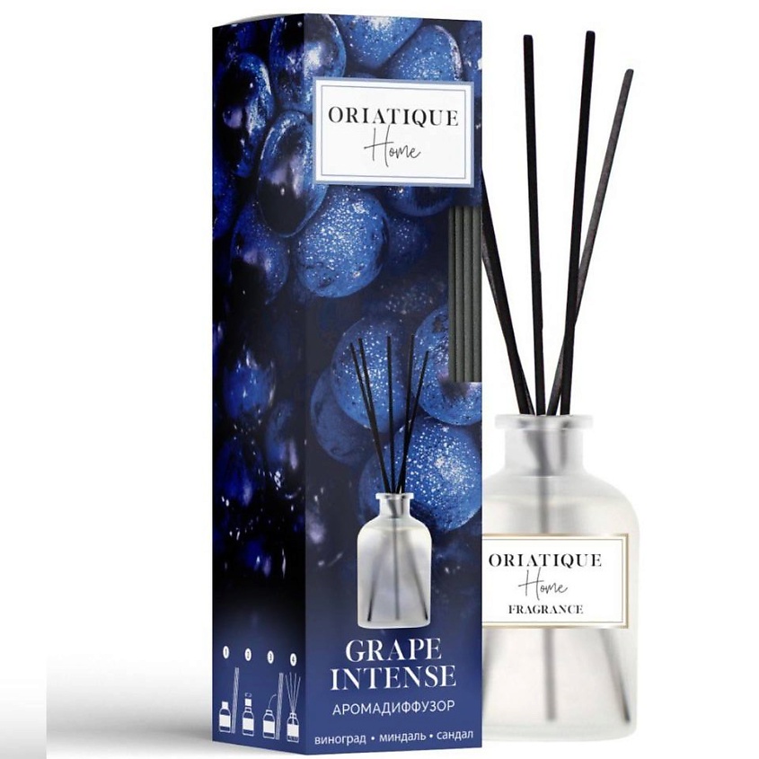 Изображение товара Аромадиффузор ORIATIQUE GRAPE INTENSE с ароматом винограда 40 мл
