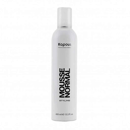 KAPOUS Мусс для укладки волос нормальной фиксации Mousse Normal 400.0 kapous водный воск нормальной фиксации elaborate 100