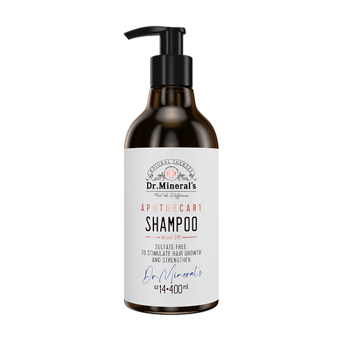 цена Шампунь для волос DR.MINERAL’S Шампунь (Стимуляция роста, сила и питание) с клеточным соком лекарственных растений