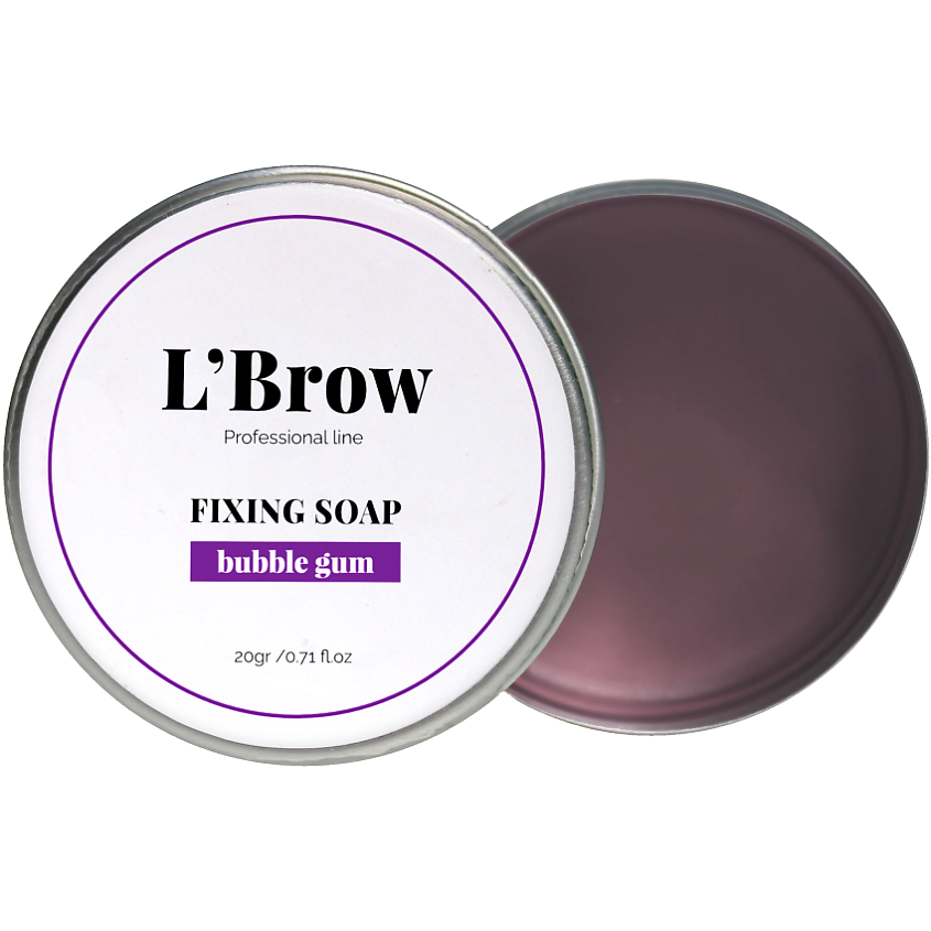 L`BROW Мыло для бровей Fixing soap (Баблгам) купить по низким ценам в ...