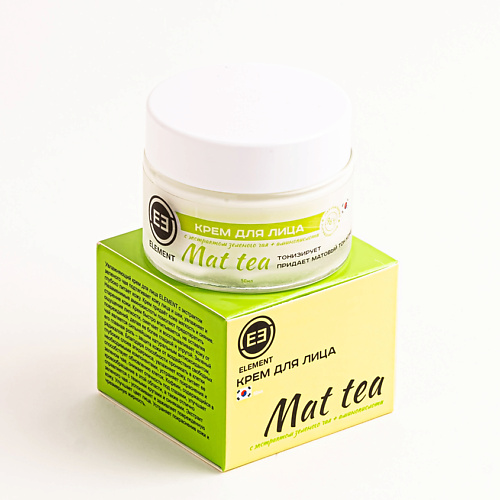 ELEMENT Крем для лица с экстрактом зеленого чая и аминокислоты 50.0