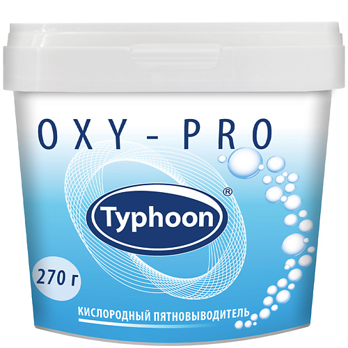 TYPHOON Кислородный пятновыводитель 270.0 пятновыводитель vanish oxiaction 1 л жидкость для стирки кислородный 8078306